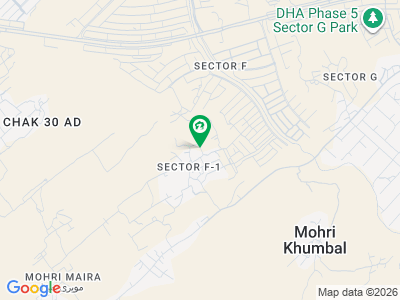 : Prime 20-Marla Plot for Sale in DHA Phase 5, Sector F-1 Best Future Investment Opportunity